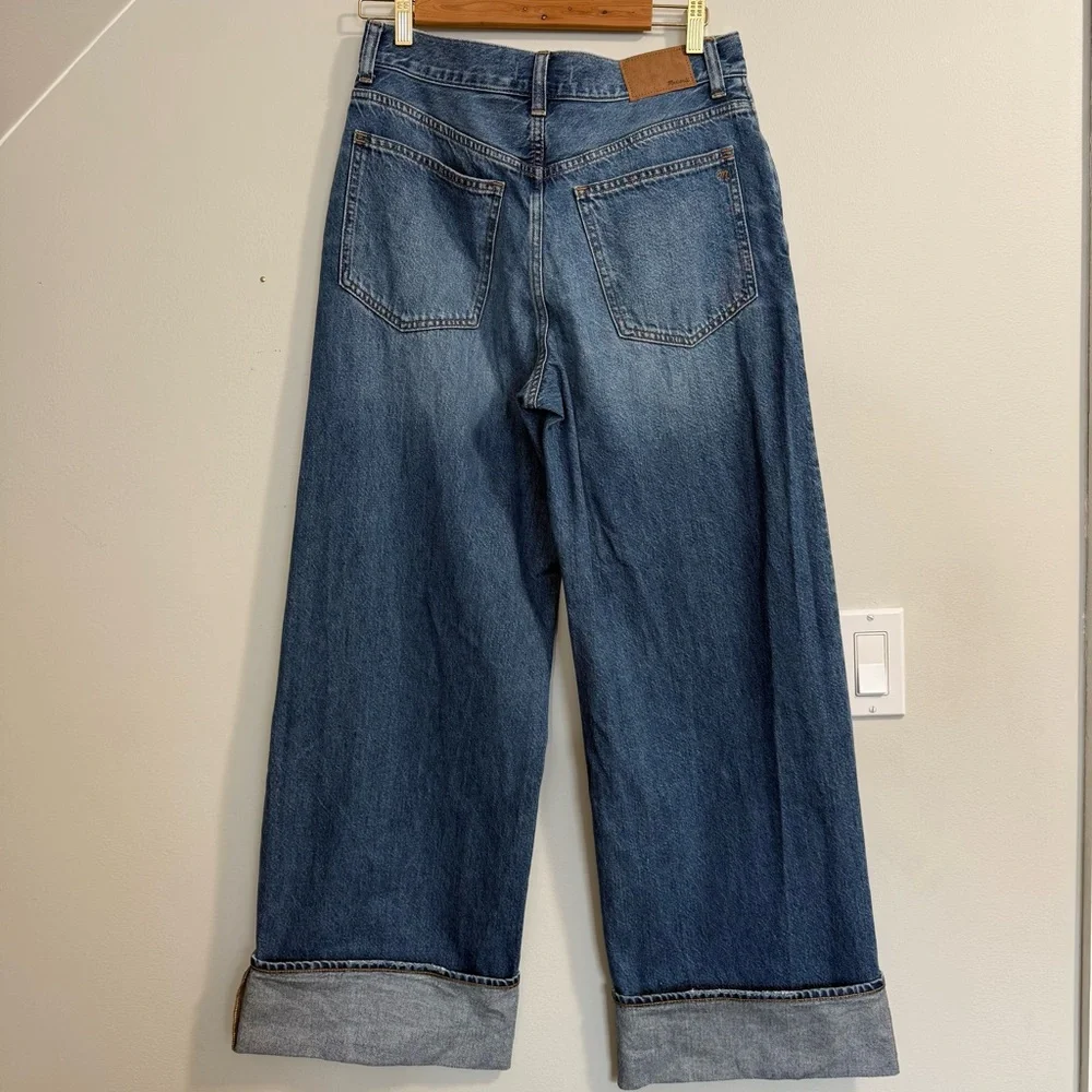 Madewell Superwide-Leg Jeans in Fannin Wash NQ160 - Picture 7 of 16